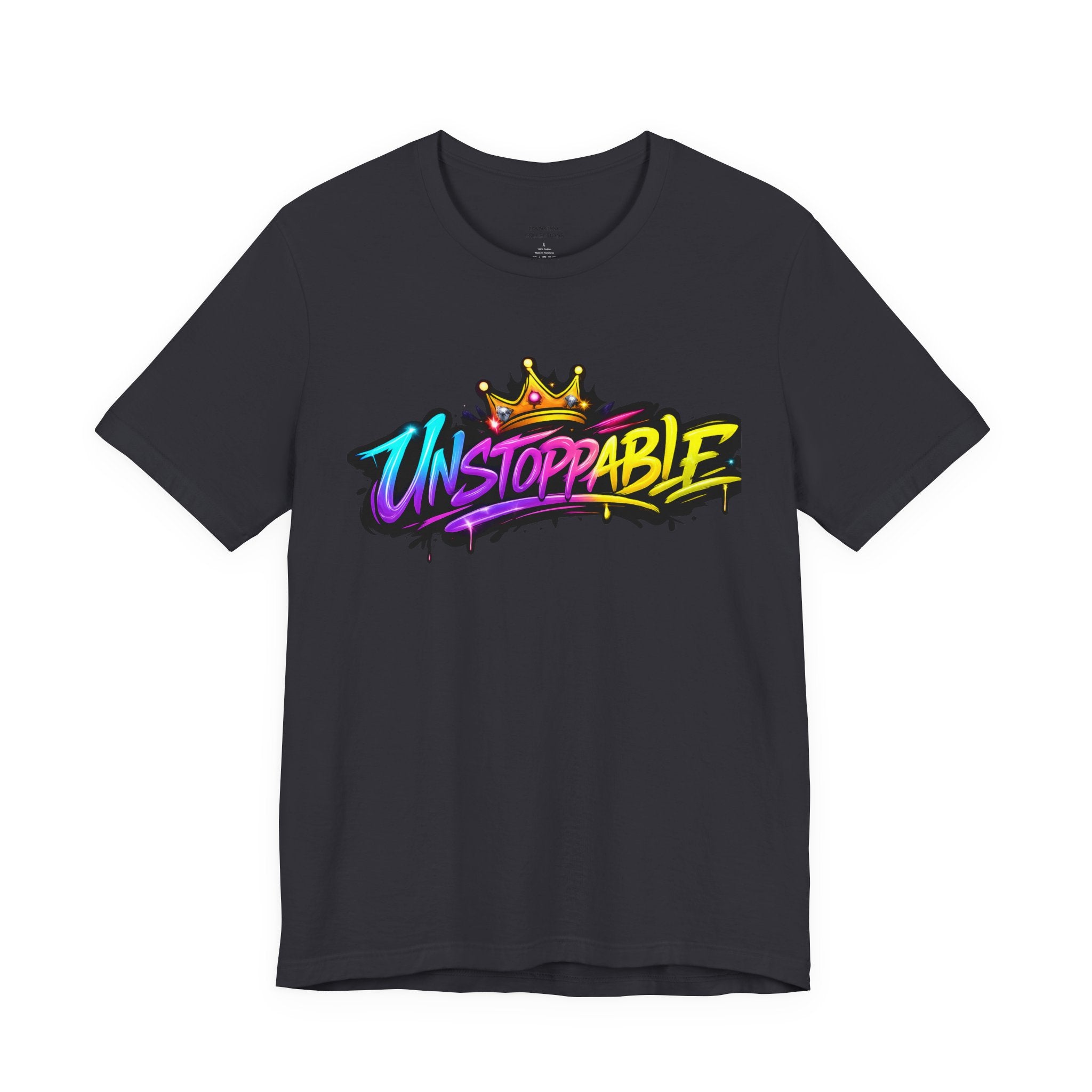 Unstoppable Graffiti Tee — Own & Rise Unisex Short Sleeve