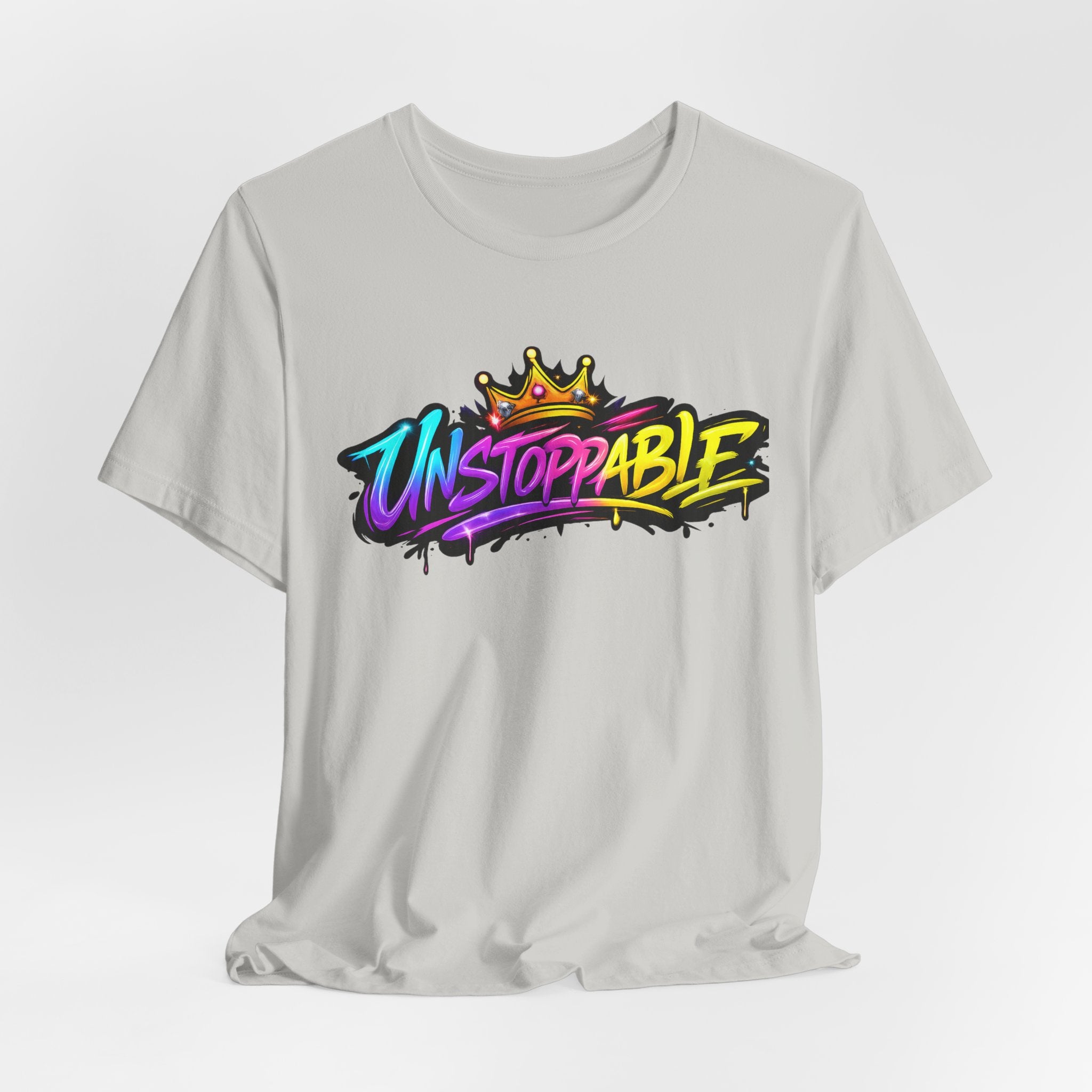 Unstoppable Graffiti Tee — Own & Rise Unisex Short Sleeve