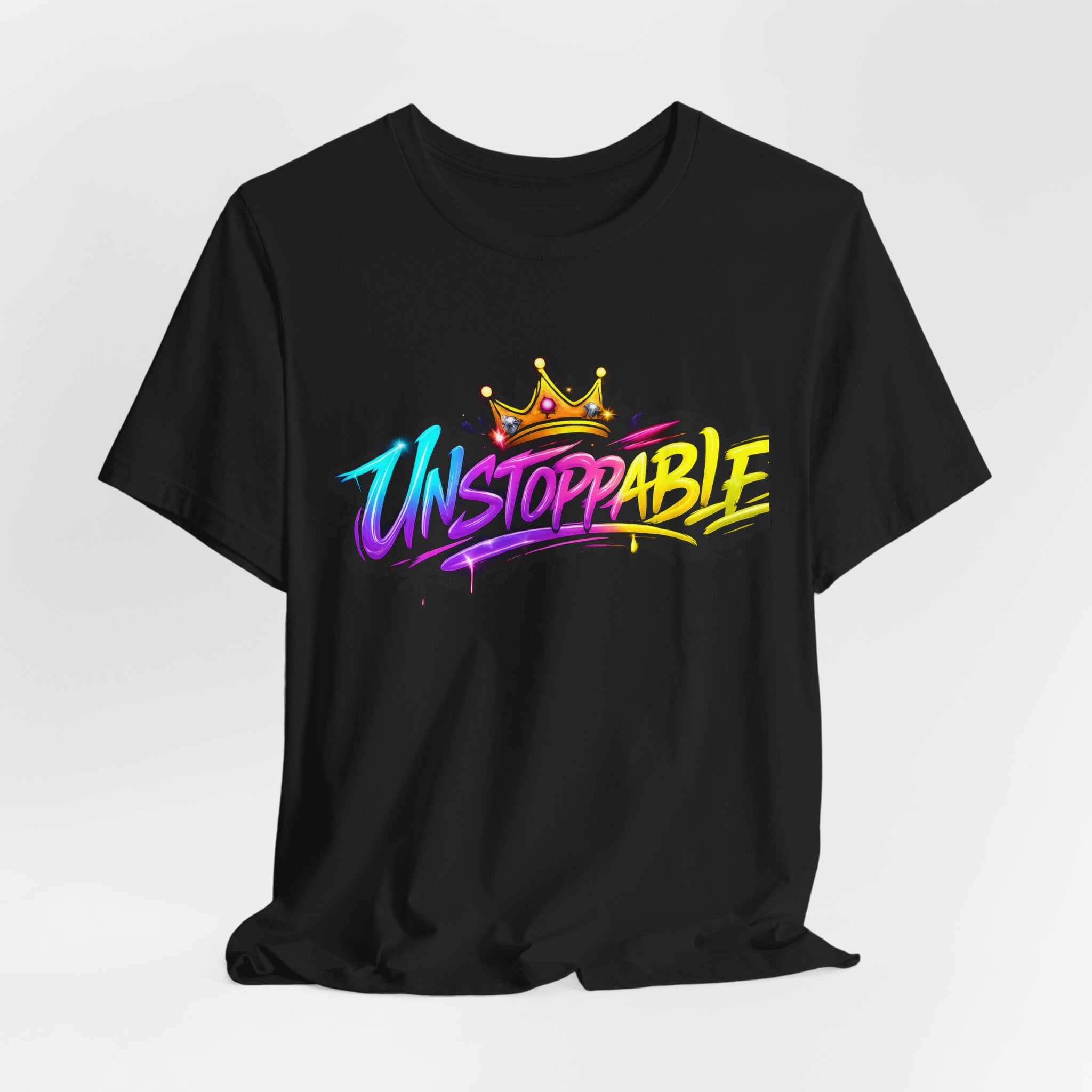 Unstoppable Graffiti Tee — Own & Rise Unisex Short Sleeve