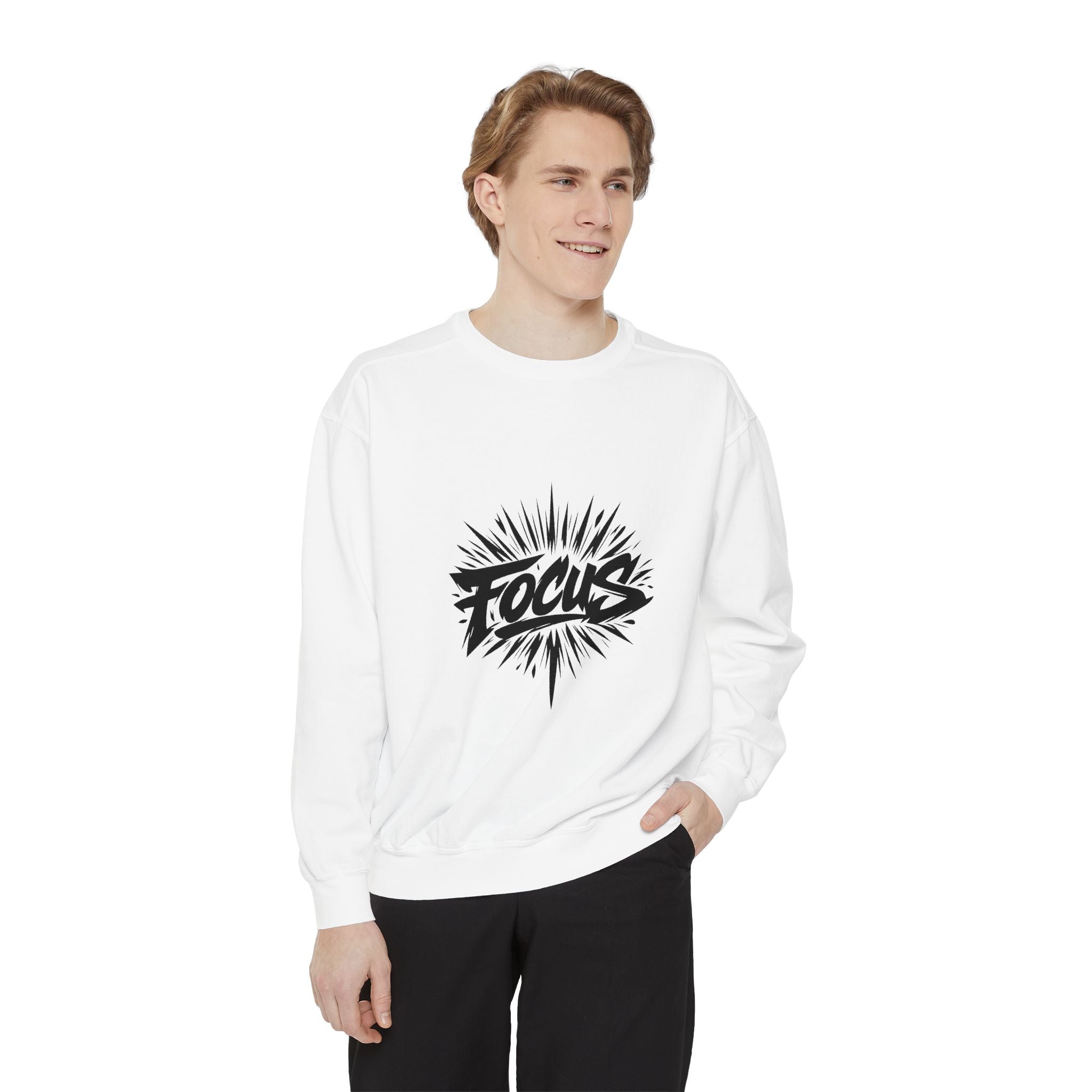 Focus Inscribed Sweatshirt — own&rise Collection