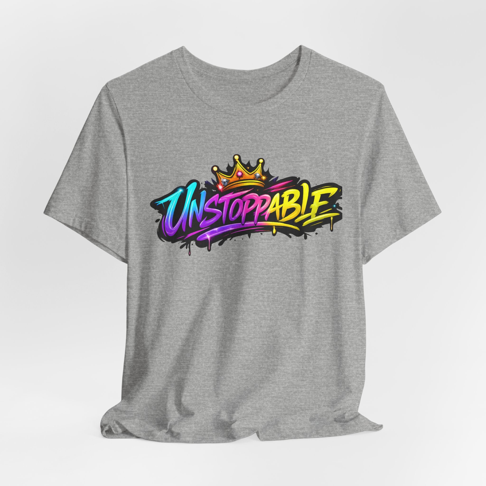 Unstoppable Graffiti Tee — Own & Rise Unisex Short Sleeve