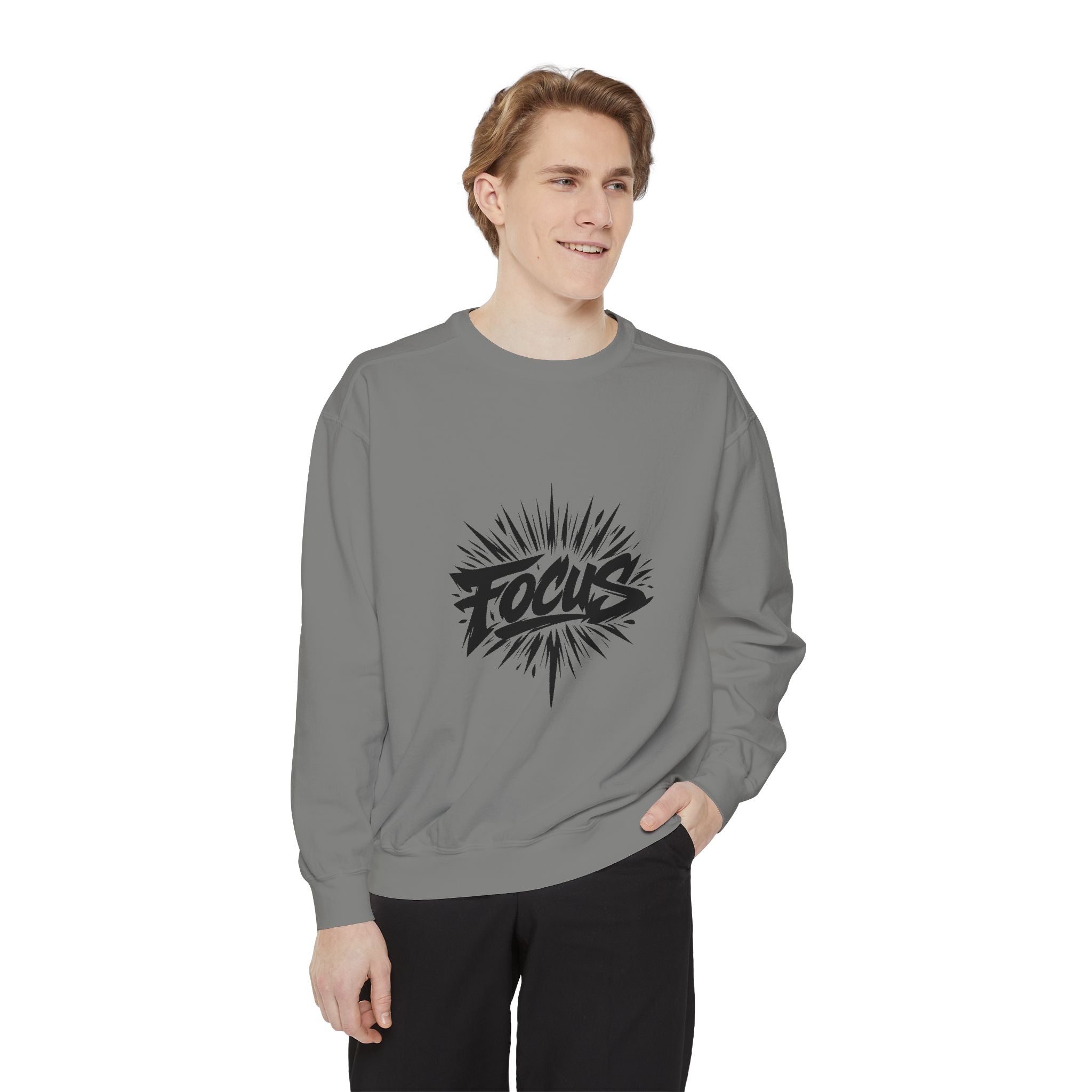 Focus Inscribed Sweatshirt — own&rise Collection
